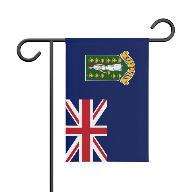 Drapeau Jardin des îles Vierges britanniques 100 % polyester impression recto-verso - Pixelforma