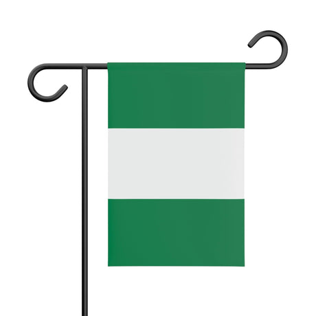 Drapeau Jardin du Nigeria 100 % polyester impression recto-verso - Pixelforma 