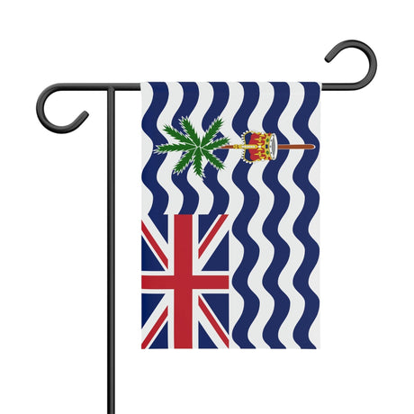 Drapeau Jardin du Territoire britannique de l'océan Indien 100 % polyester impression recto-verso - Pixelforma 