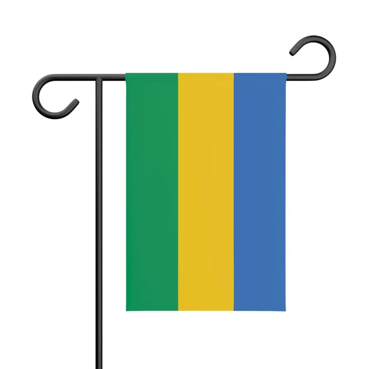 Drapeau Jardin Gabon en Ployester - Pixelforma 