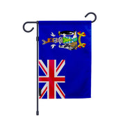Drapeau jardin géorgie du sud-et-les îles sandwich polyester