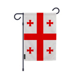 Drapeau jardin géorgie polyester résistant vertical