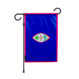 Drapeau jardin guam polyester résistant format vertical