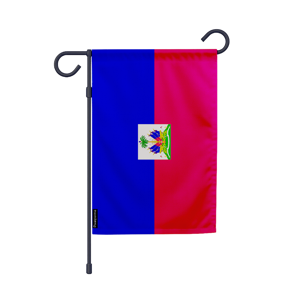 Drapeau jardin haïti en ployester - pixelforma