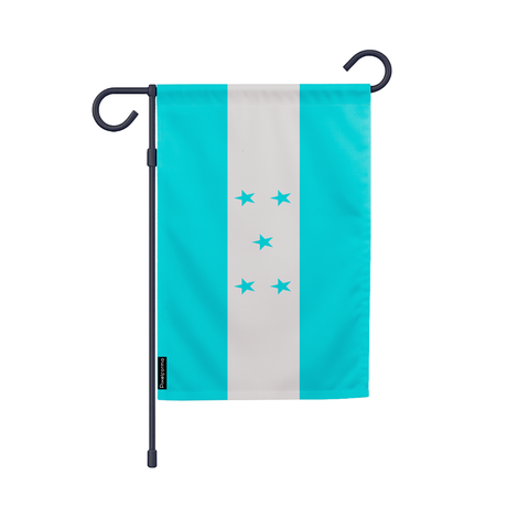 Drapeau jardin honduras en ployester - pixelforma