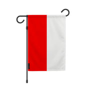 Drapeau jardin indonésie polyester résistant vertical