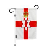 Drapeau jardin irlande du nord polyester excellente durabilité
