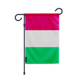 Drapeau jardin italie en ployester - pixelforma