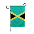 Drapeau jardin jamaïque polyester durable couleurs vives