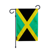Drapeau jardin jamaïque polyester résistant aux intempéries