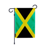 Drapeau jardin jamaïque polyester résistant vertical