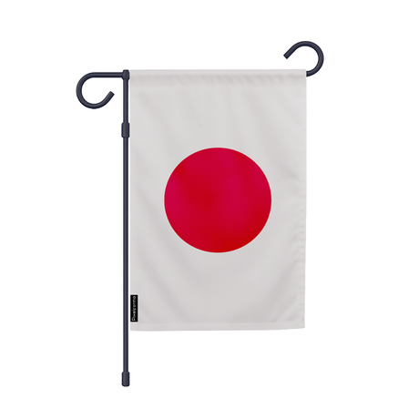 Drapeau jardin japon en ployester - pixelforma