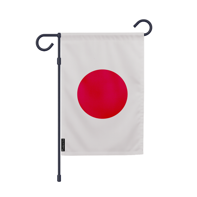 Drapeau jardin japon en ployester - pixelforma