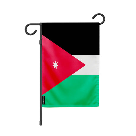 Drapeau jardin jordanie polyester résistant excellente durabilité
