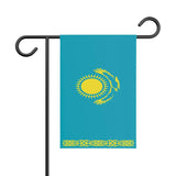 Drapeau jardin kazakhstan en ployester - pixelforma