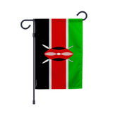 Drapeau jardin kenya en ployester - pixelforma