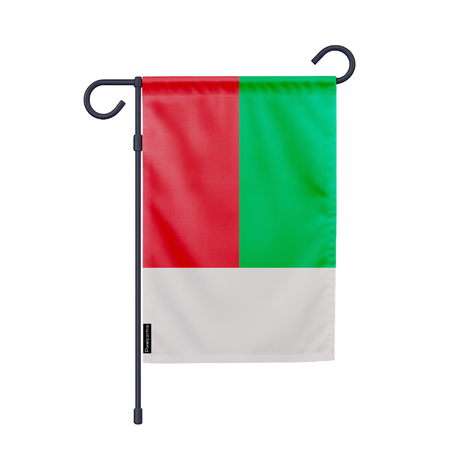 Drapeau jardin madagascar en ployester - pixelforma