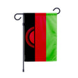 Drapeau jardin malawi en polyester résistant vertical