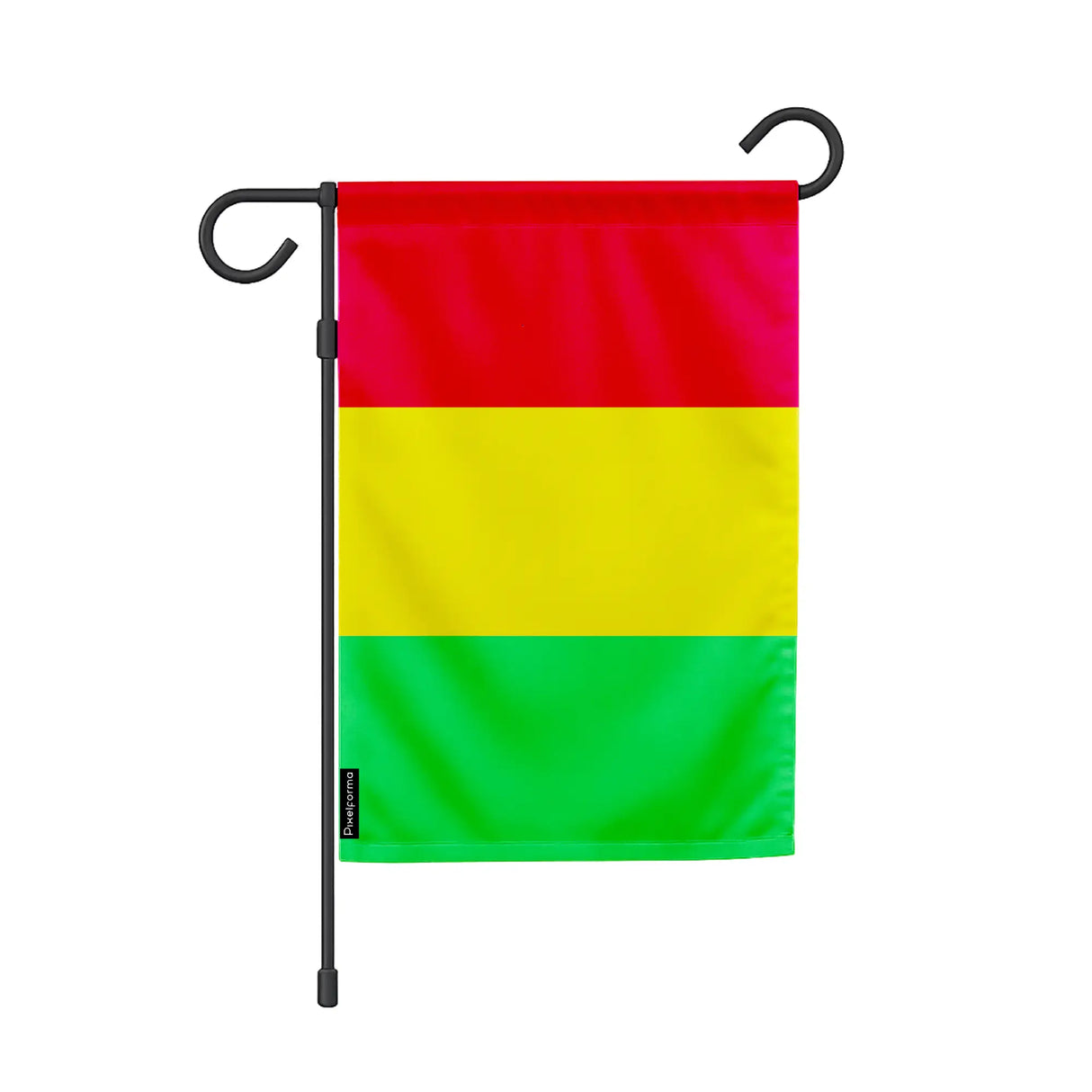Drapeau jardin mali polyester résistant format vertical