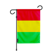 Drapeau jardin mali polyester résistant format vertical