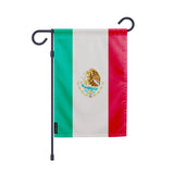 Drapeau jardin mexique polyester couleurs vibrantes horizontal