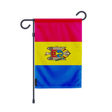 Drapeau jardin moldavie polyester résistant vertical