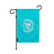 Drapeau jardin nations unies polyester résistant vertical