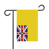 Drapeau jardin niue en ployester - pixelforma