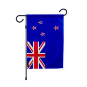 Drapeau jardin nouvelle-zélande polyester résistant vertical