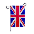 Drapeau jardin royaume-uni en polyester résistant vertical