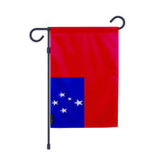 Drapeau jardin samoa en polyester résistant aux intempéries