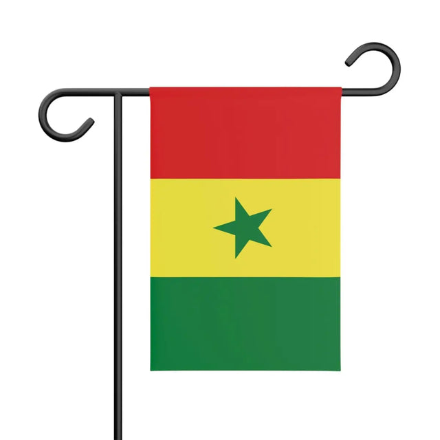 Drapeau Jardin Sénégal en Ployester - Pixelforma 