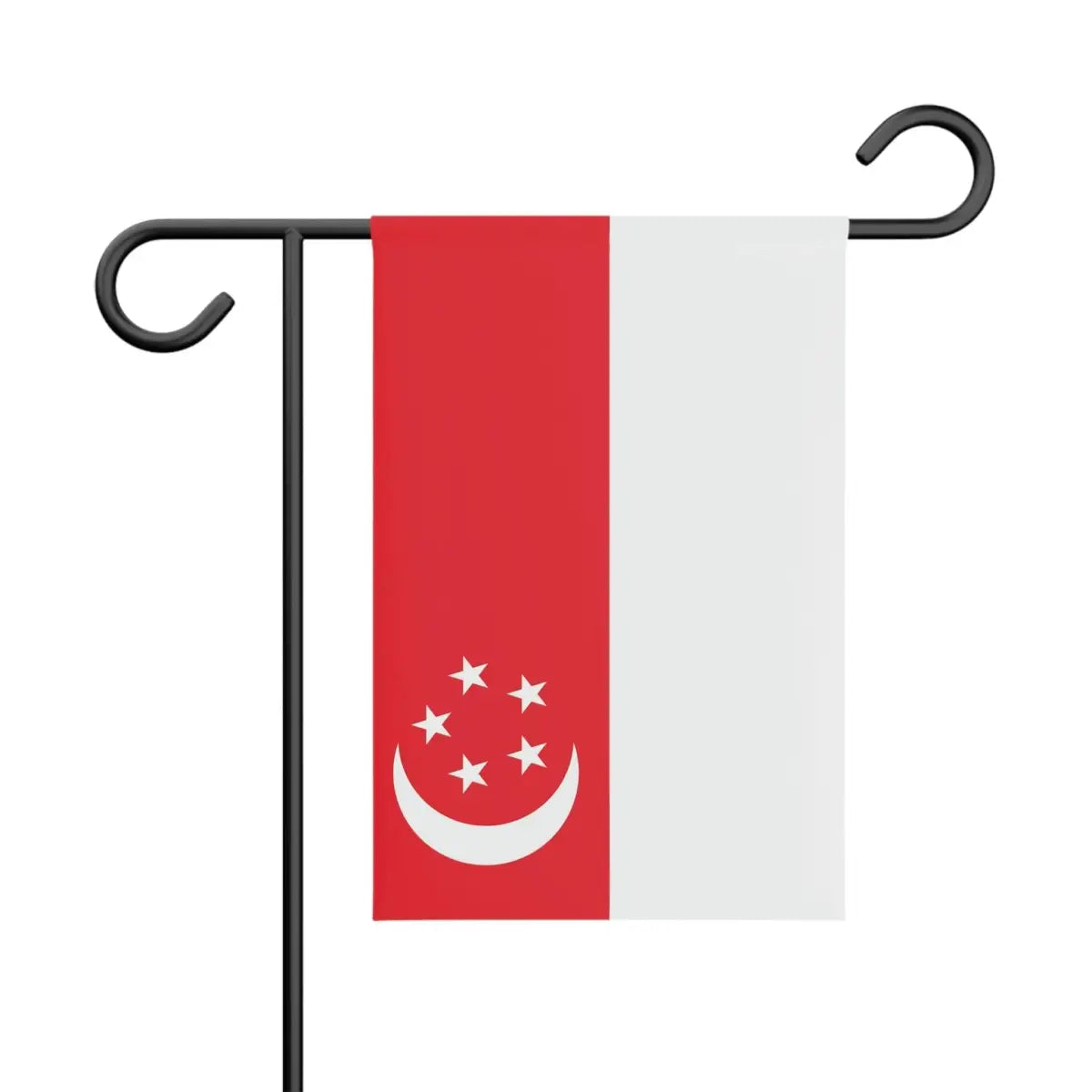 Drapeau jardin singapour en ployester - pixelforma