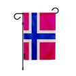 Drapeau jardin svalbard jan mayen polyester résistant