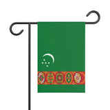 Drapeau Jardin Turkménistan en Ployester - Pixelforma 