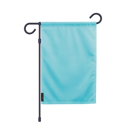 Drapeau jardin vertical bleu en ployester - pixelforma