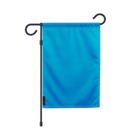Drapeau jardin vertical bleu foncé en ployester - pixelforma