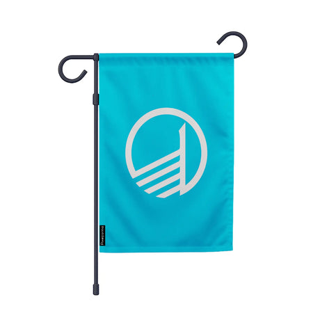 Drapeau jardin vertical conseil nordique en ployester - pixelforma