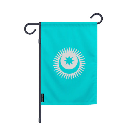 Drapeau jardin vertical conseil turcique en ployester - pixelforma