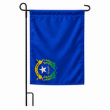 Drapeau jardin vertical Nevada sur support noir