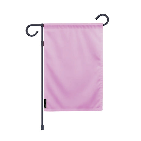 Drapeau jardin vertical rose en ployester - pixelforma
