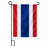 Drapeau jardin vertical Thaïlande sur support noir