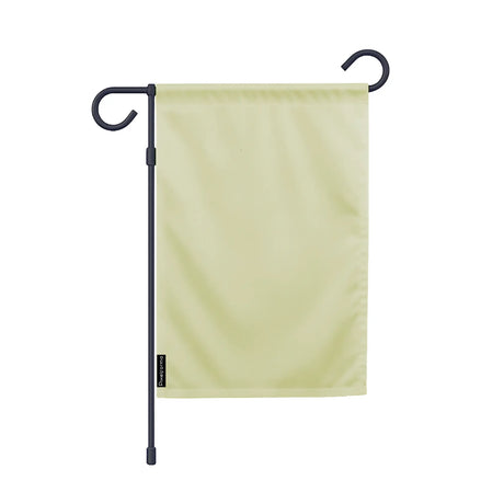 Drapeau jardin vertical vert clair en ployester - pixelforma