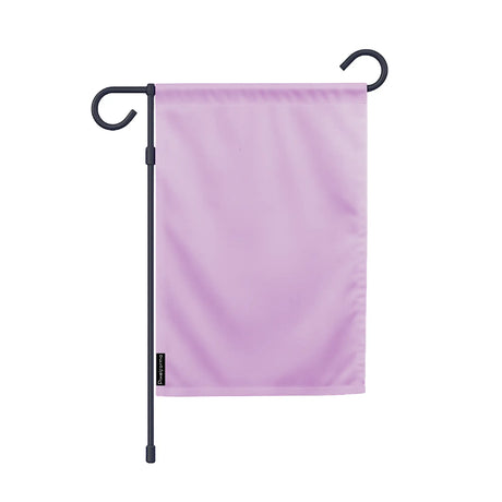 Drapeau jardin vertical violet clair en ployester - pixelforma