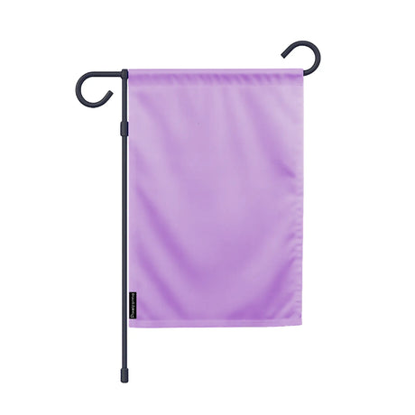 Drapeau jardin vertical violet en ployester - pixelforma