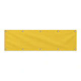 Drapeau Jaune grand format XL en polyester avec dix œillets