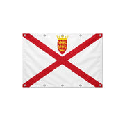 Drapeau de Jersey format S en polyester avec dix œillets