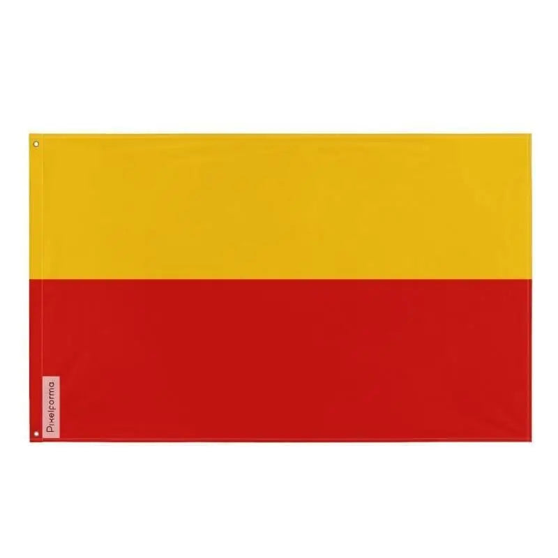 Drapeau karnataka polyester résistant œillets à gauche