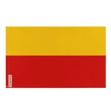 Drapeau karnataka polyester résistant œillets à gauche