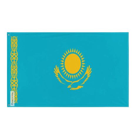 Drapeau kazakhstan plusieurs tailles en polyester - pixelforma